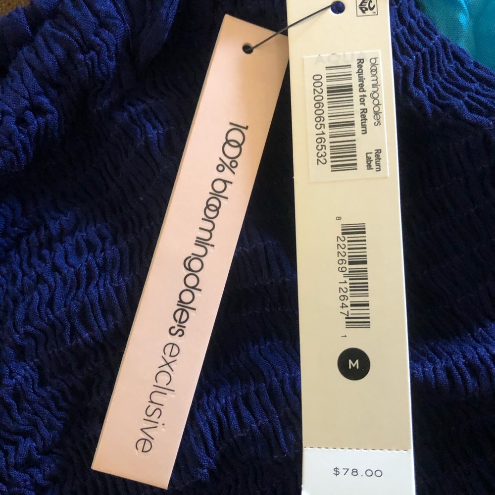 AQUA tie dye long jumpsuit